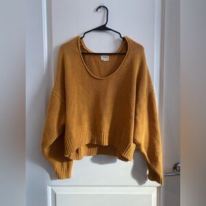 Emory Park Golden Knit Sweater